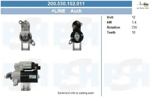 Стартер CV PSH 200.530.102.011