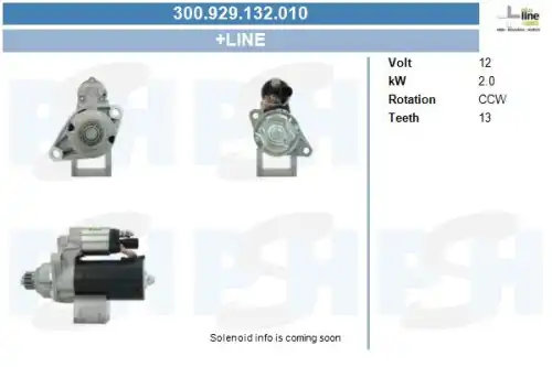 Стартер CV PSH 300.929.132.010