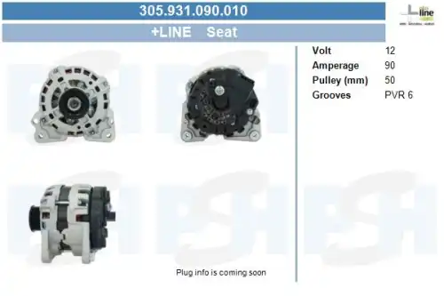 Генератор CV PSH 305.931.090.010