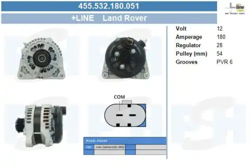 Генератор CV PSH 455.532.180.051