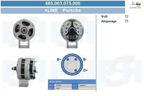 Генератор ! \ 485.003.075.000 CV PSH