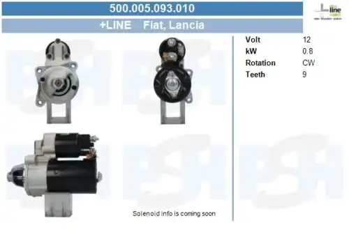 Стартер CV PSH 500.005.093.010