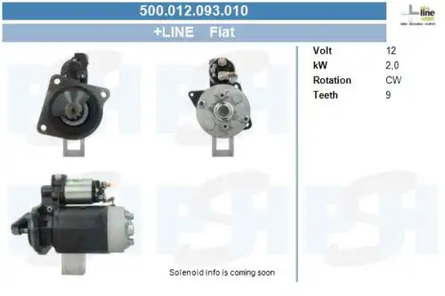 Стартер CV PSH 500.012.093.010