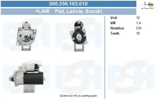 Стартер CV PSH 500.556.103.010