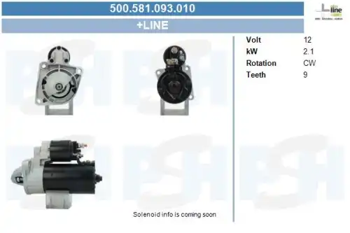 Стартер CV PSH 500.581.093.010