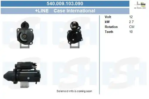 Стартер CV PSH 540.009.103.090