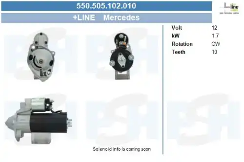 Стартер CV PSH 550.505.102.010