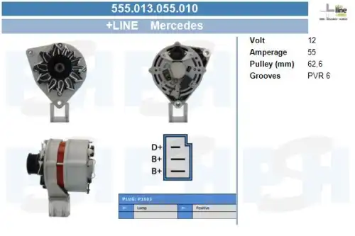 Генератор ! \ 555.013.055.010 CV PSH