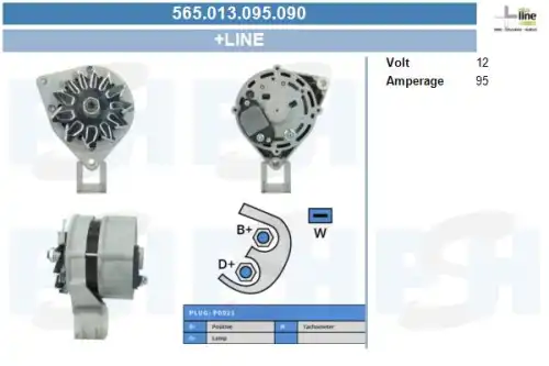 Генератор ! \ 565.013.095.090 CV PSH