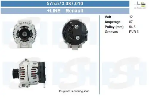 Генератор CV PSH 575.573.087.010