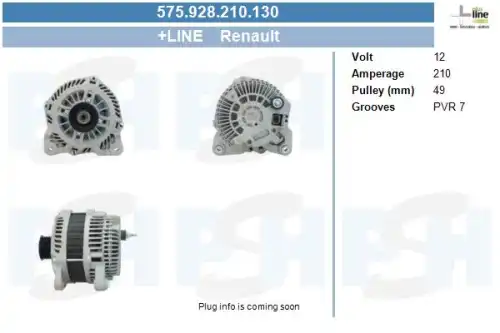 Генератор CV PSH 575.928.210.130