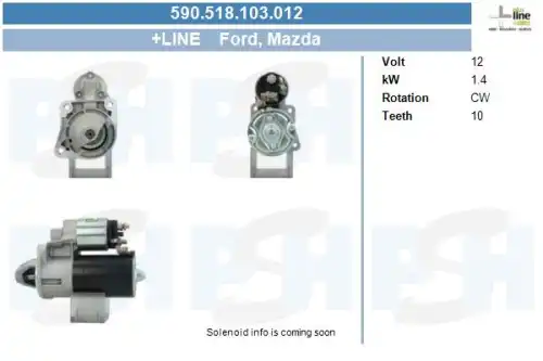 Стартер CV PSH 590.518.103.012