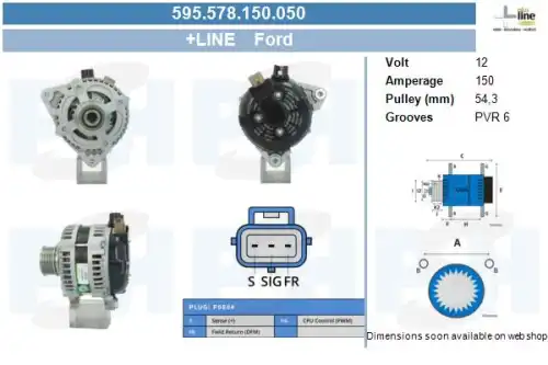 Генератор CV PSH 595.578.150.050