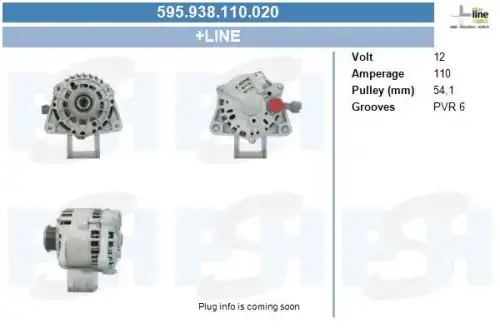 Генератор CV PSH 595.938.110.020