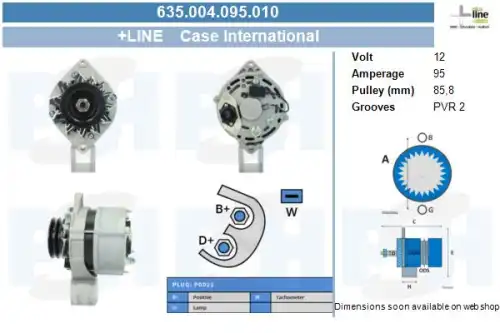 Генератор CV PSH 635.004.095.010
