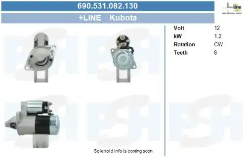 Стартер CV PSH 690.531.082.130