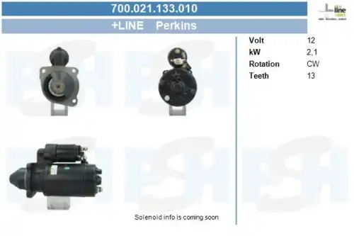 Стартер CV PSH 700.021.133.010