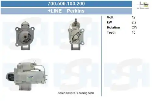 Стартер CV PSH 700.506.103.200