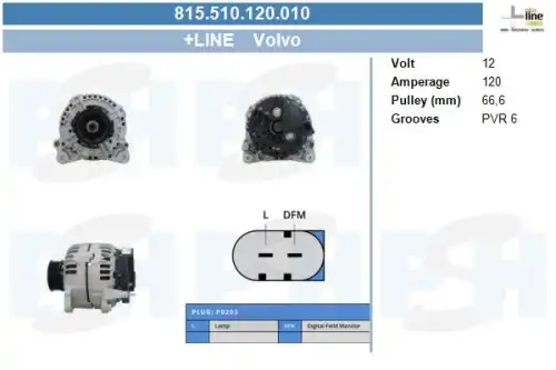 Генератор CV PSH 815.510.120.010