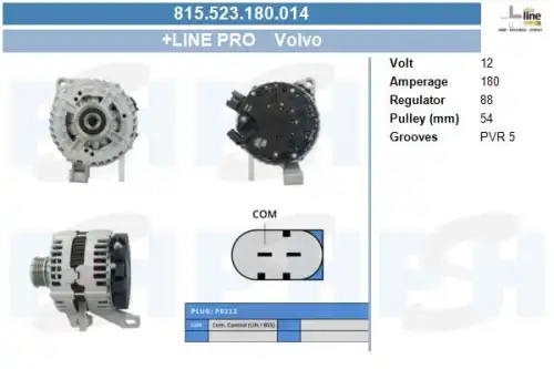 Генератор CV PSH 815.523.180.014
