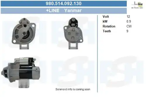 Стартер CV PSH 980.514.092.130