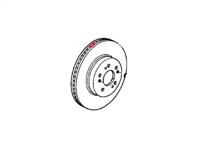 Тормозной диск HONDA 45251SMCN10