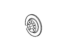 Тормозной диск OPEL 15147719
