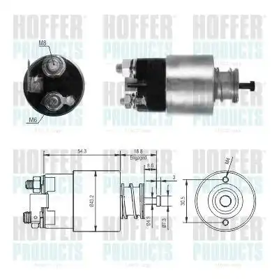 Стартер HOFFER 6646317