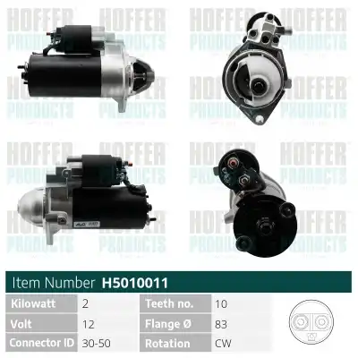 Стартер HOFFER H5010011