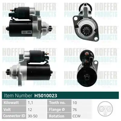 Стартер HOFFER H5010023
