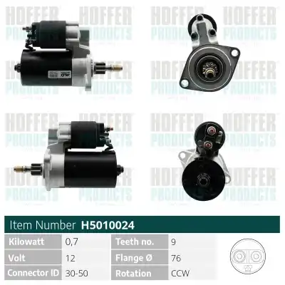 Стартер HOFFER H5010024