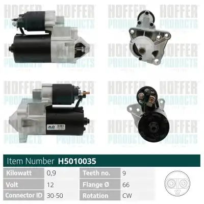 Стартер HOFFER H5010035