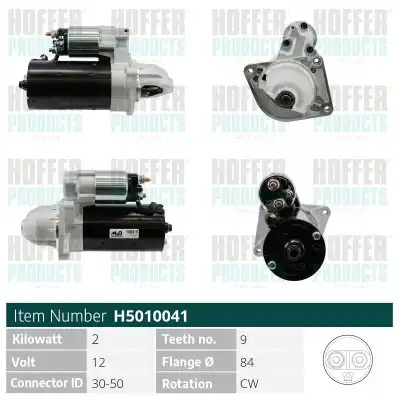 Стартер HOFFER H5010041