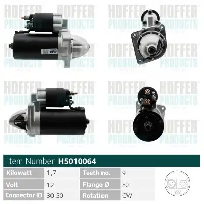 Стартер HOFFER H5010064