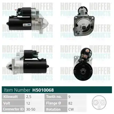 Стартер HOFFER H5010068