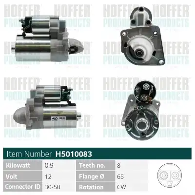 Стартер HOFFER H5010083