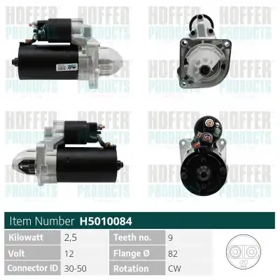Стартер HOFFER H5010084