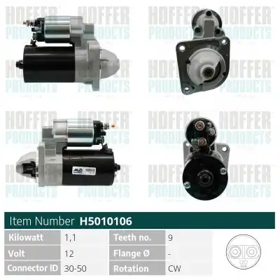Стартер HOFFER H5010106