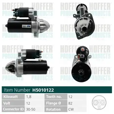 Стартер HOFFER H5010122