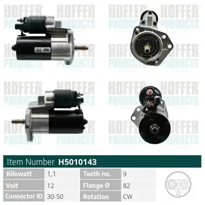 Стартер HOFFER H5010143