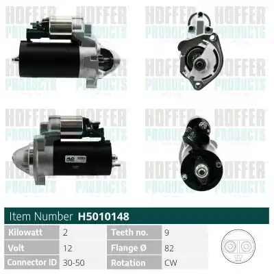 Стартер HOFFER H5010148