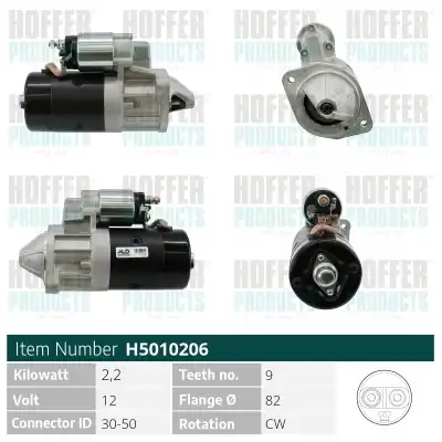 Стартер HOFFER H5010206
