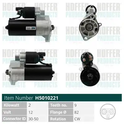Стартер HOFFER H5010221