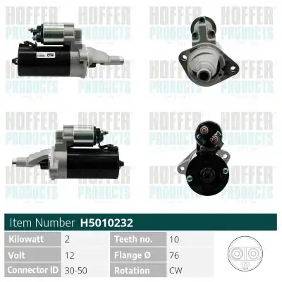 Стартер HOFFER H5010232