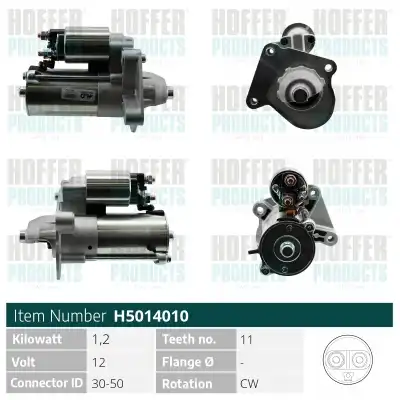 Стартер HOFFER H5014010