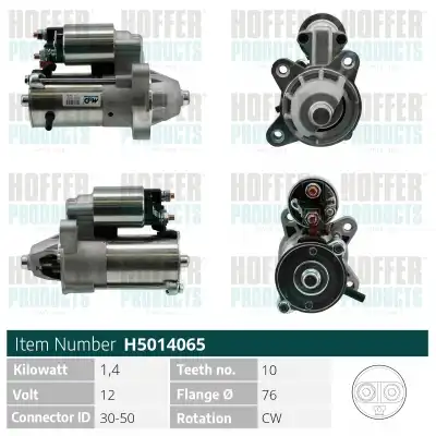 Стартер HOFFER H5014065