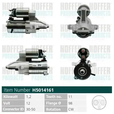 Стартер HOFFER H5014161