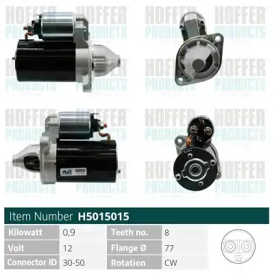 Стартер HOFFER H5015015
