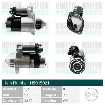 Стартер HOFFER H5015021