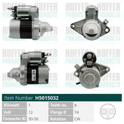 Стартер HOFFER H5015032